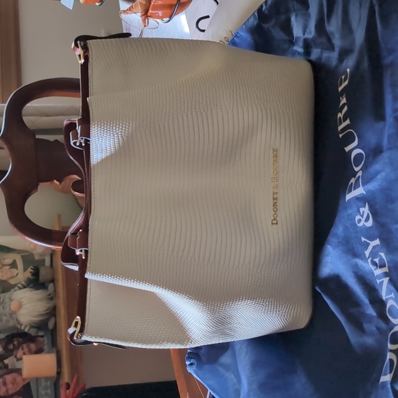 New Dooney & Bourke Large Barlow Lizard embossed leather - Picture 14 of 16